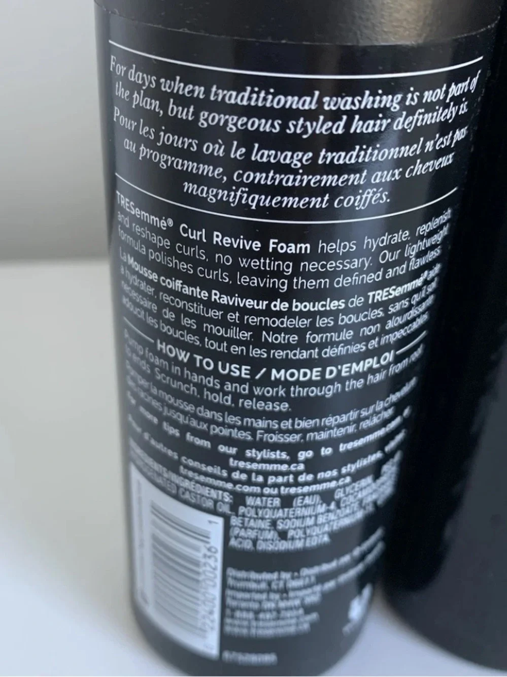 Tresemme between washes curl revive styling Foam lot of 6